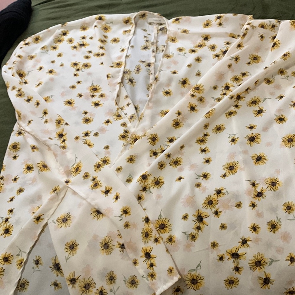 Sunflower kimono